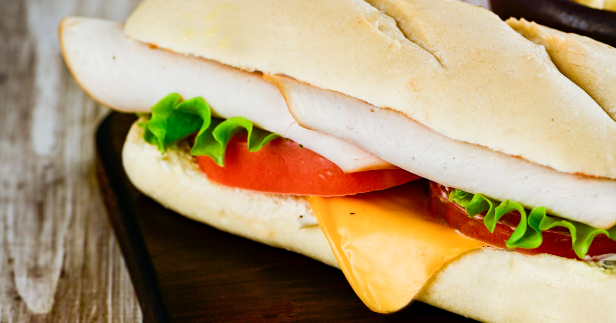 Sándwiche Jamón de Pavo